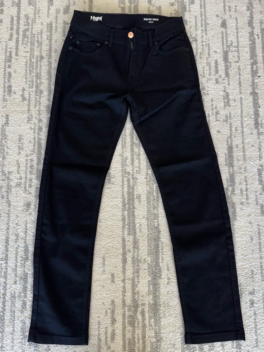 Mugsy Black Men's Jeans